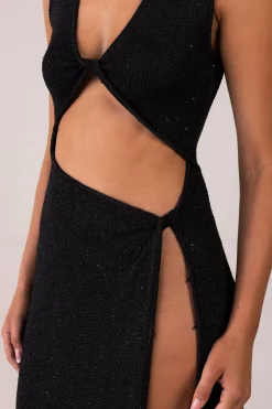 Cut Out Twist Dress