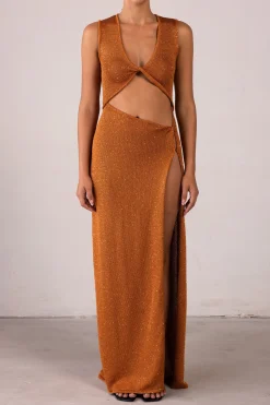 Cut Out Twist Dress