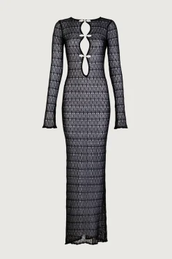 Keyhole Crochet Dress