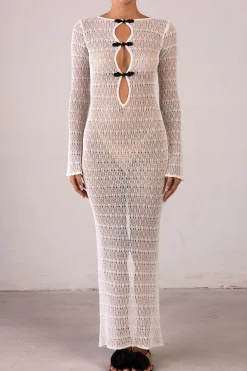 Keyhole Crochet Dress