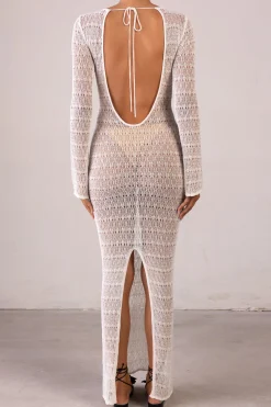 Keyhole Crochet Dress