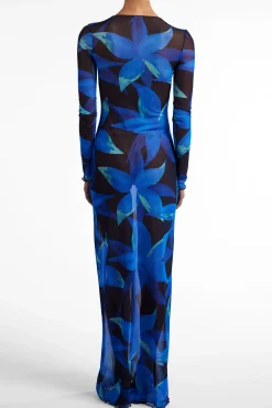 Mesh Maxi Dress