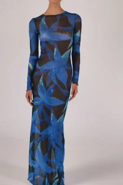 Mesh Maxi Dress