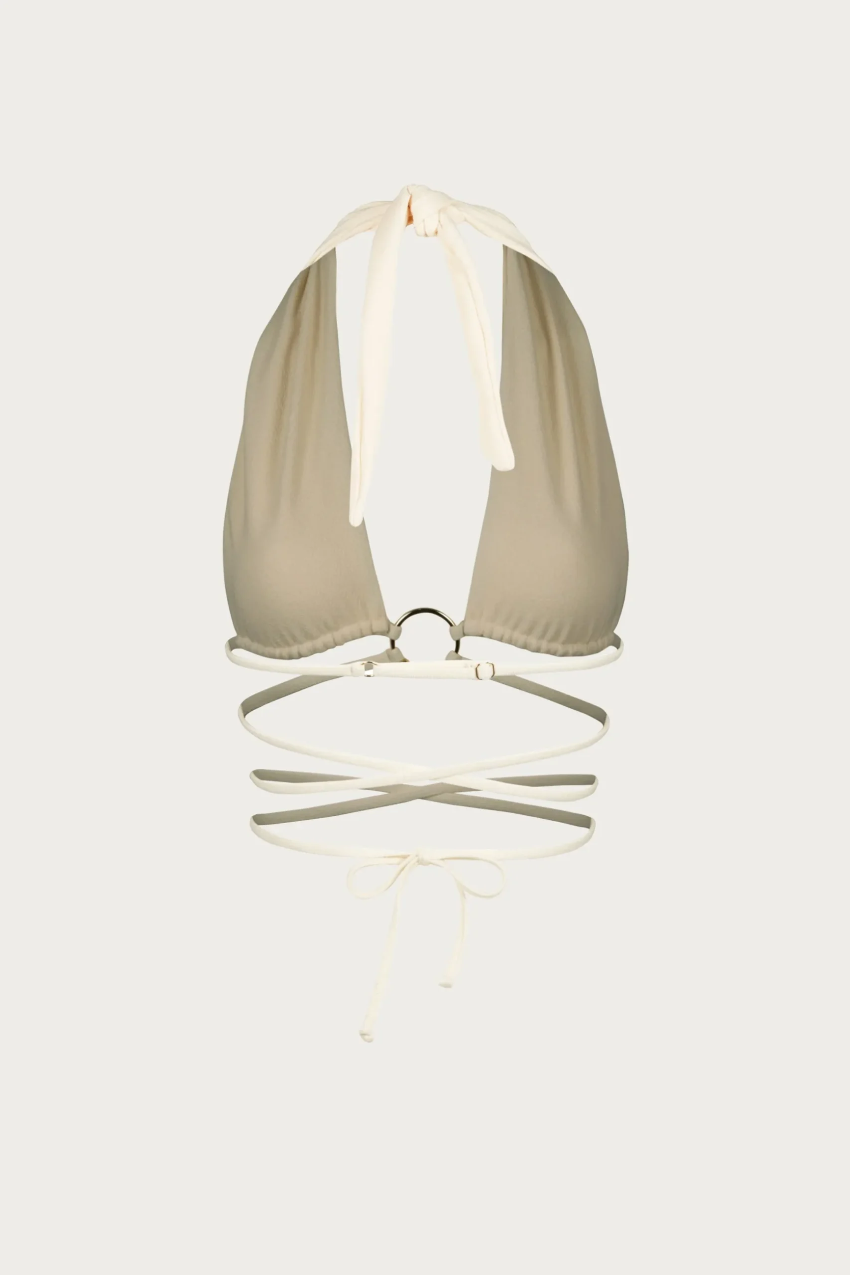 Pierced Wrap Top