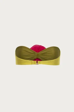 Rose Bandeau Top