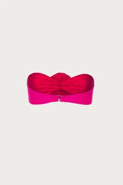 Rose Bandeau Top