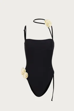 Rosette Choker One Piece