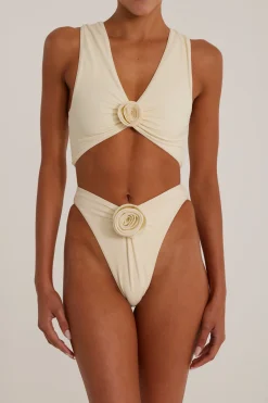 Rosette High Rise Bottom
