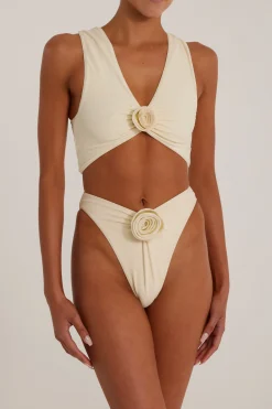 Rosette High Rise Bottom