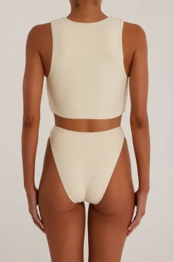 Rosette High Rise Bottom