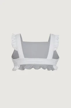 ruffle bandeau top