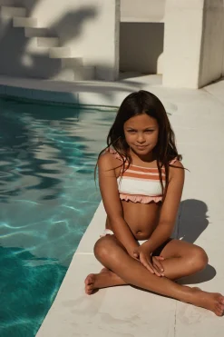 ruffle bandeau top