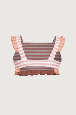 ruffle bandeau top