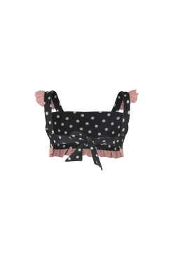 ruffle bandeau top