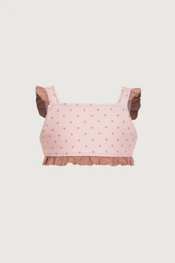 ruffle bandeau top