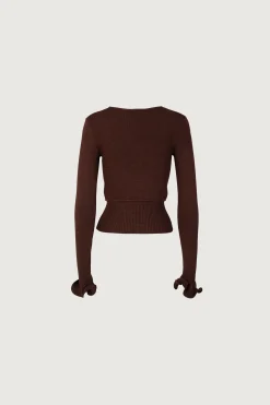 Ruffle Hem Sweater