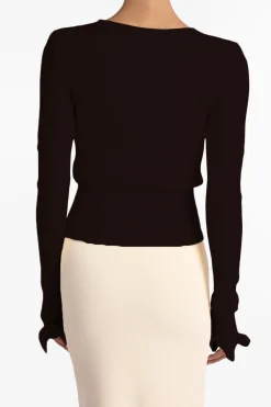 Ruffle Hem Sweater