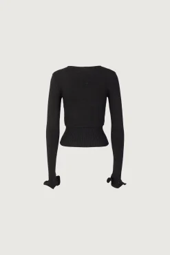 Ruffle Hem Sweater