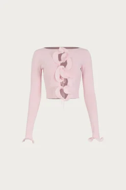 Ruffle Hem Top