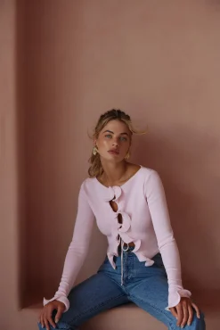 Ruffle Hem Top