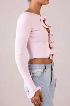 Ruffle Hem Top