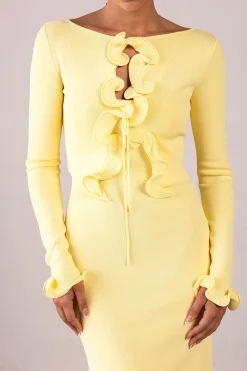 Ruffle Hem Top