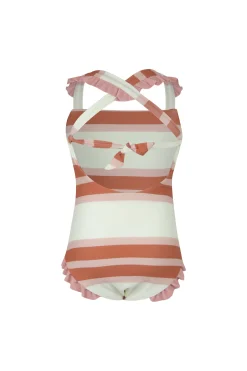 ruffle one piece