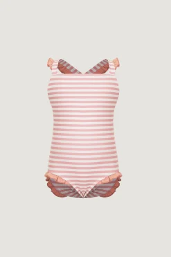 ruffle one piece