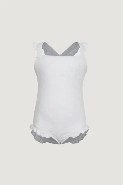 ruffle one piece