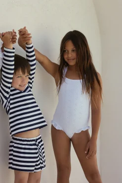 ruffle one piece