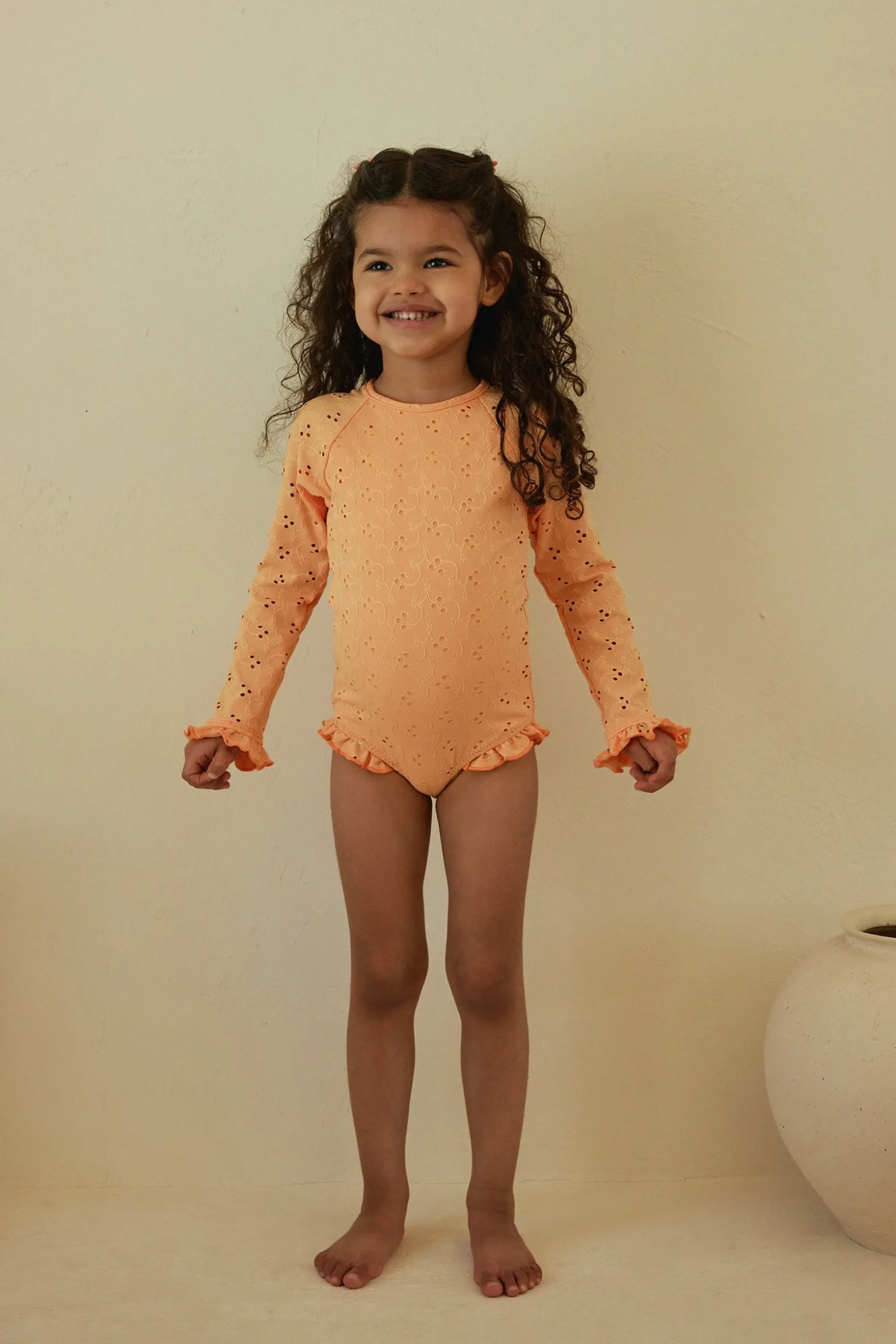 ruffle rashguard one piece