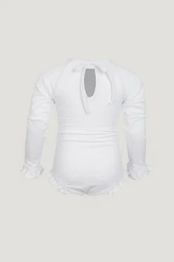 ruffle rashguard one piece