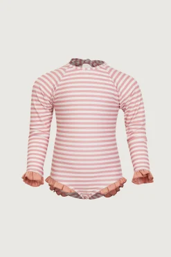 ruffle rashguard one piece