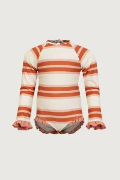 ruffle rashguard one piece