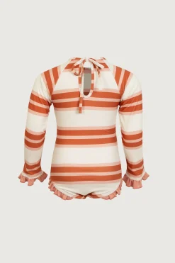 ruffle rashguard one piece