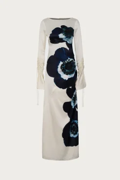 Silk Floral Gown