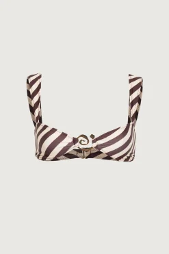 Spiral Bandeau Top