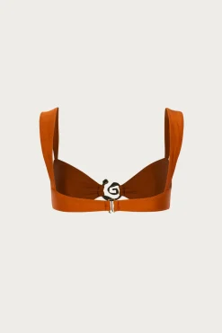 Spiral Bandeau Top