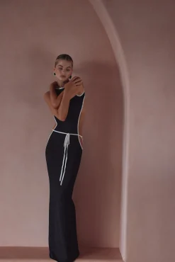 Tie Maxi Dress